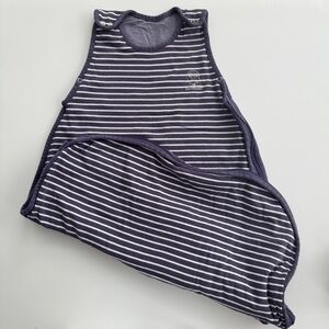 Striped Navy & White Baby Sleep Sack - Cozy Infant Wear